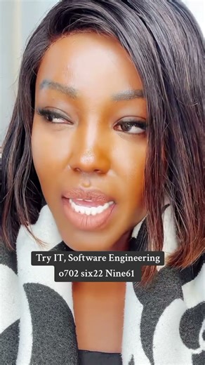 YB3550. Study Software Engineering. 0702622961 /0746379520. #missnyawiragiks #careercoachnyawira