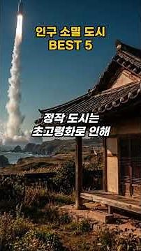 30년 뒤면 지도에서 사라진다? 대한민국 인구 소멸 도시 BEST 5 🚨 #인구소멸 #지방소멸 #저출산 #고령화 #대한민국지도 #경북의성 #경남합천 #전남고흥 #충남청양 #경북봉화