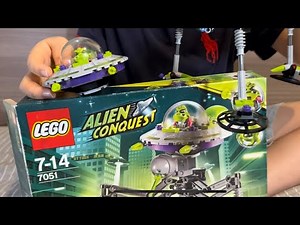 Lego ALIEN CONQUEST 7051 Space Tripod Invader (Final Part)