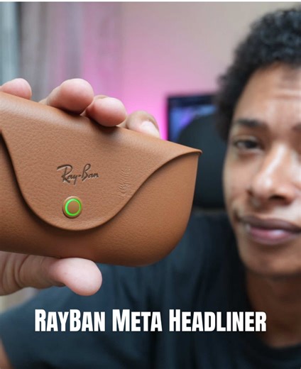 RayBan Meta Headliner 🕶️🔥 Des lunettes intelligentes connectées, fruit du partenariat entre Ray-Ban et Meta, qui allient style et technologie pour capturer des moments (photos/vidéos 12MP), passer des appels, écouter de la musique, et interagir avec l'IA, le tout sans sortir son téléphone . #raybanmeta #unboxing #techboy
