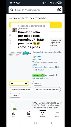 Promo de Amazon: Sylvanian Families
