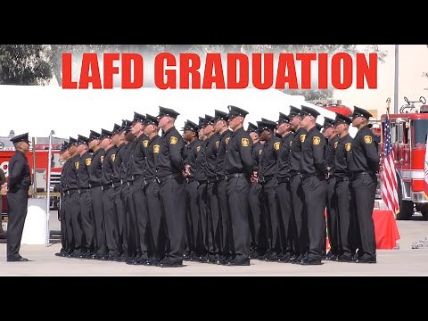 4K - Los Angeles Fire Department Graduation Ceremony
