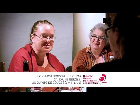 Olympe de Gouges (1748 - 1793). Ruth E. Hagengruber and Sandrine Bergès. (2017)