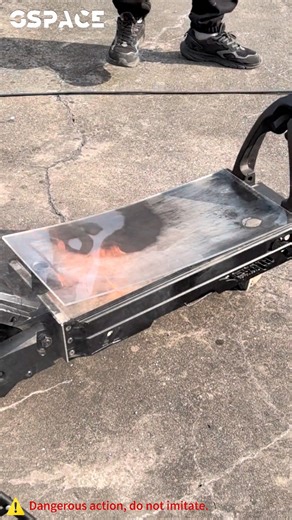 20K views · 48 reactions | I dare you to name another brand of electric scooters that has this feature!  They thought about all when it comes to safety! Presenting you GSPACE MARS 11 GTR Fire Safety Feature  When tests are done beyond the limits just to make sure SAFETY is a number 1 priority! DISCLAIMER: DO NOT IMITATE THE ACTIONS ON THIS VIDEO!! #GSPACE #mars11gtr #electricscooteruk #etorrosltd #monster #test #4u | EtorroS - E-Scooter Repair Specialist | Facebook