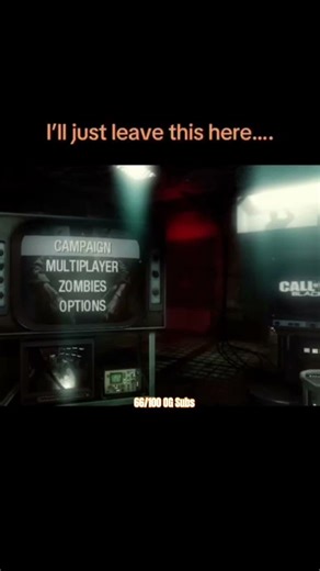 The Best cod menu screen no debate💥 #callofduty #nostalgia #gaming #blackops