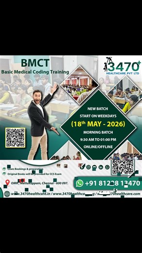 May 2026 batch schedule for top medical coding and healthcare training programs!