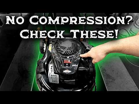 Push Mower Has No Compression Full Diagnosis, Valve Adjustment & Fixes For Briggs & Stratton Engines
