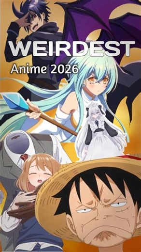 Weirdest Anime titles in Jan 2026 #anime #animeedit #animerecommendations #animenews