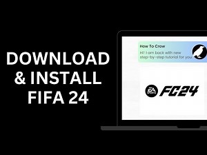 HOW TO DOWNLOAD FIFA 24 ON PC 2024! (FULL GUIDE)