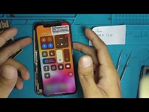 ganti lcd iphone x truetone tetap aktiv begini caranya ?