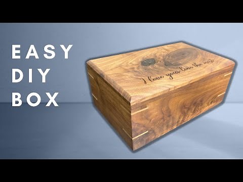 Walnut Tea Box | Easy DIY Project