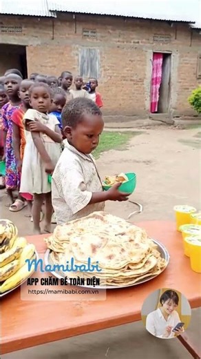 Các em bé châu Phi #baby #healthyparenting #cute #cutebaby #embe