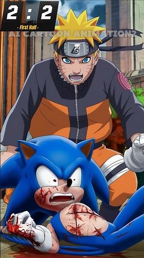 SONIC vs NARUTO / POKEMON
