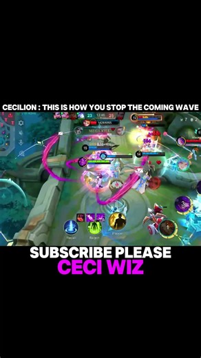 CECILION : THIS IS HOW YOU STOP THE COMING WAVE 2 |GLOBAL CECILION BEST BUILD AND EMBLEM - MLBB