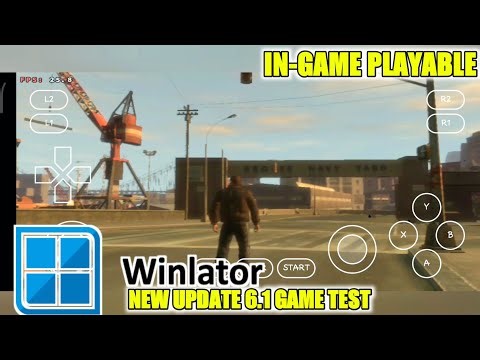 GTA IV (Windows) Winlator 6.1 Xinput Controller Game Test