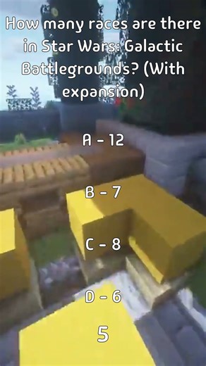 How many races are there in Star Wars: Galactic Battlegrounds? (With expansion)