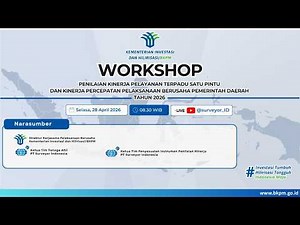 Workshop Penilaian Kinerja PTSP dan PPB Pemda Tahun 2026