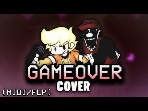 FNF | GameOver (FNF Super Mario Funk Mix) but Spike sing it 🎶 (+MIDI/FLP)