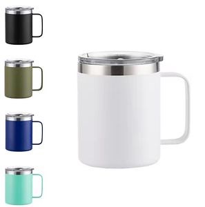 [Hot Item] 12oz Double Walled Vacuum Stainless Steel Beer Mug Insulated Coffee