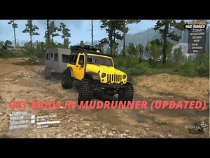 HOW TO GET MODS IN MUDRUNNER (UPDATED STEAM VERSION) || MOD LINK IN DESCRIPTION