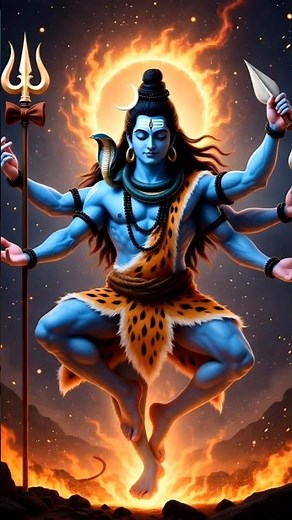 Shiv Tandav Stotram | Dance of Lord Shiva | Har Har Mahadev | Shiv Bhakti Music