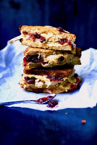 Grilled Turkey and Dressing Sandwich