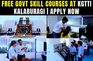 Admissions open at Karnataka German Technical Training Institute, Kalaburagi! candidates can apply for skill-based courses in IT, Electrical, and Mechanical fields under government schemes. Age limit: 16-45 years. Contact: 08472-252111, 90714423004. | Gulbarga Headlines