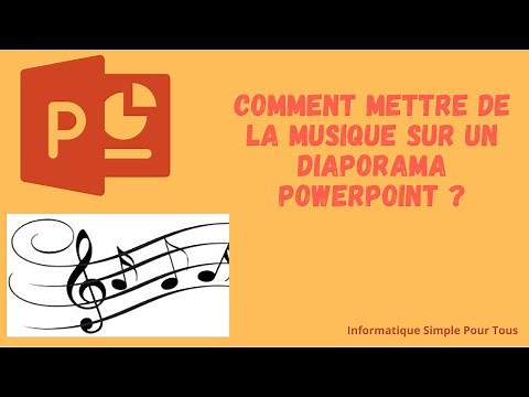 Comment mettre de la musique sur un diaporama powerpoint ?