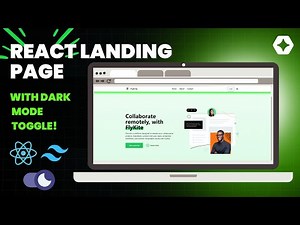 Light/Dark Mode Toggle with Navbar Backlight using React JS