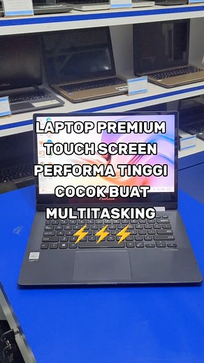 Laptop Premium Touchscreen Asus Vivobook Flip 14 TP412FAC 🔹 Processor Intel Core i5 - 10210U 2.1GHz 🔹 RAM 8 GB 🔹 Storage SSD NVme 256 GB (Anti Lemot) 🔹 Intel UHD Graphichs 🔹 Layar 14 Inch FHD Touchscreen 🔹 Windows 11 🔹 Port USB x3, type C, SD card, HDMI, Jack Audio 🔹 Normal semua, siap pakai 🔹 Garansi 1 Bulan Rp 5.750.000 Sudah Dicek, Aman, dan Siap Pakai ✅ Garansi Toko Untuk Kenyamanan Kamu ✅ CSP COMPUTER Pusat jual beli laptop bekas berkwalitas & bergaransi. Pusat Servis laptop segala