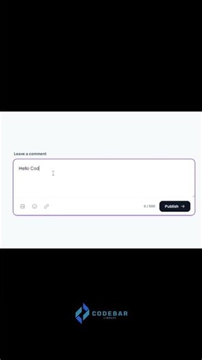 Smart Comment Box with Toolbar | Codebar Library codebarlibrary.com