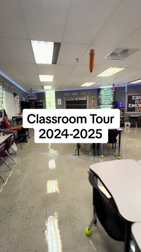 Classroom Tour for New 6th Graders in 2024-2025