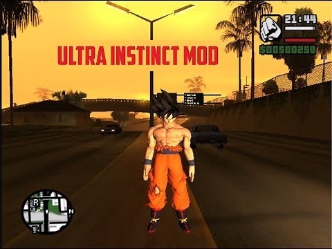 GTA San Andreas || Dragon Ball Z Mod || Ultra Instinct Mod || Gameplay