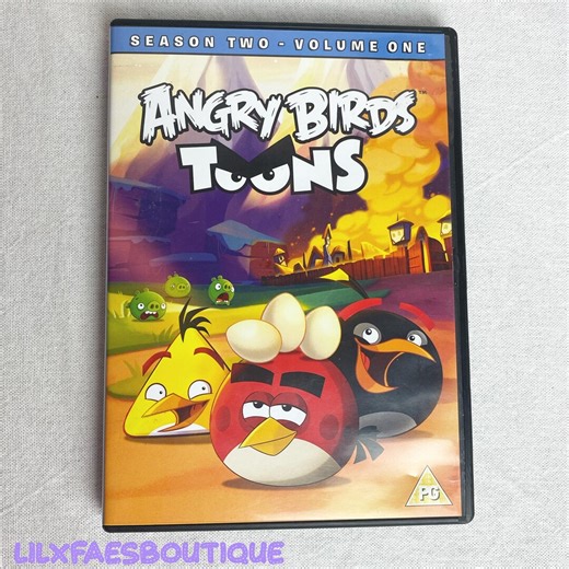 Angry Birds Toons Season Two Volume One DVD - Etsy Canada