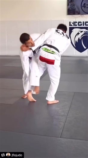 Leg Drag Step Over Counter #judolife #bjj #judo #wrestling #fighting #grappling #jiujitsu