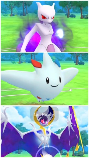 Shadow Mewtwo 🥵 Togekiss 🪽 Lunala 😈 #pokemongo #pokemon #gbl