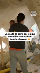 1.2M views · 2.9K reactions | "Le clou du spectacle, c'est cette structure originale à base de terre et de palettes de bois." Cette salle de bains est vraiment unique !  "Objectif Maison : chantier en famille", tous les mardis à 21:10 | 6ter | Facebook