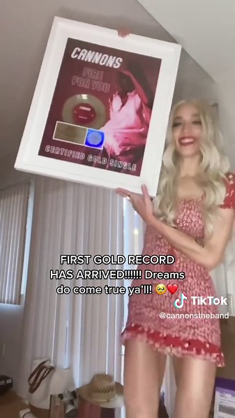 Celebrating Our First Gold Record Arrival!