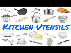 50 Kitchen Utensils names in English | Improve, expand your English vocabulary Lesson 11 #vocabulary