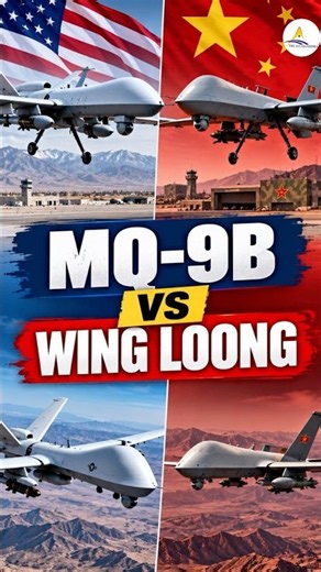 MQ-9B Reaper vs Wing Loong II: US vs China’s Combat Drones! 🛩️🔥