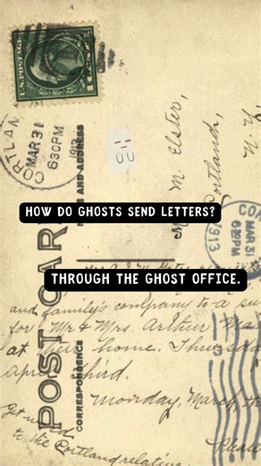 How do ghosts send letters? Through the ghost office.  Exploring...
