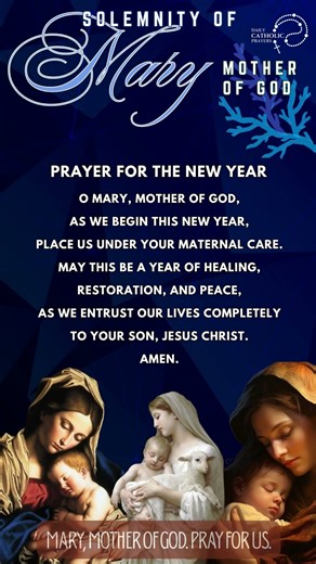 Catholic Prayer for the New Year | Beginning the Year with Faith and Hope