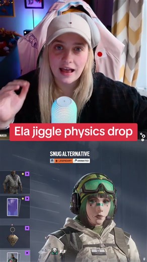 Ela jiggle physics drop #RainbowSixSiege #R6News #TitaniumRolo | ela physics