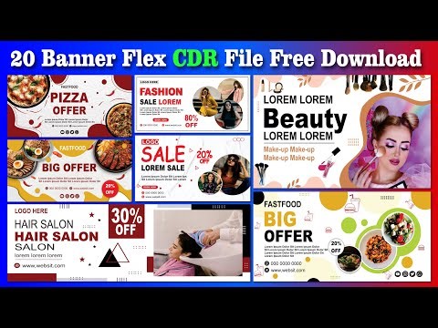 Banner Design CDR File Free Download | Flex Design CDR File Free Download Banner Design, Flex Design