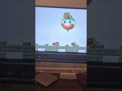 SNES super mario world final boss