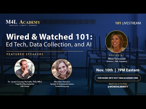 M4L Academy 101 LIVESTREAM: EdTech, Data Collection, and AI