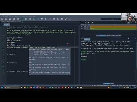 Python - Unit 2 - Exercise Completion Part 1 - Spring 2026