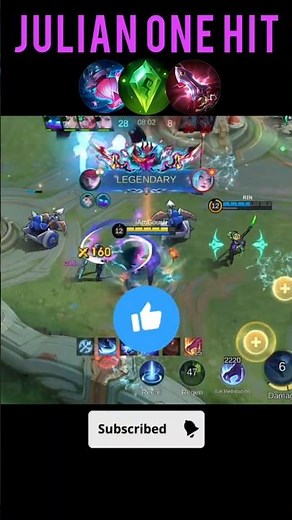 Julian Deals INSANE 3x Magic Damage Build #mobilelegends
