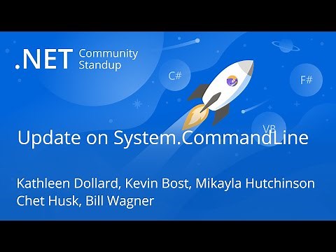 Languages & Runtime Community Standup: Update on System.CommandLine