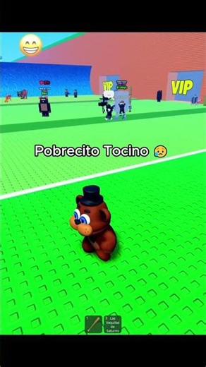 Pobrecito Tocino NO TIENE VIP para escapar #roblox #robloxgames #humor
